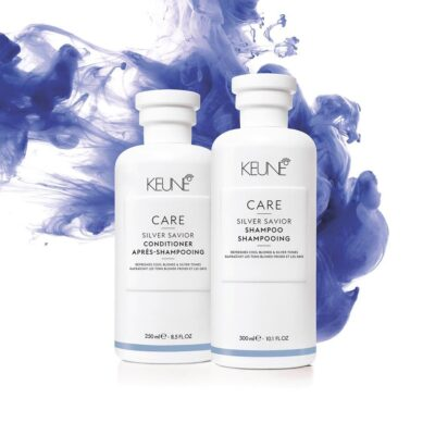 Набір Keune Care Silver Savior для нейтралізації жовтизни та догляду за світлим волоссям