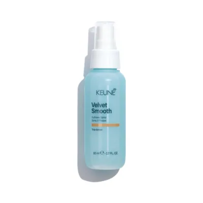 NEW CARE ДВОФАЗНИЙ СПРЕЙ ДЛЯ РОЗГЛАДЖЕННЯ ТА ПОМ’ЯКШЕННЯ ВОЛОССЯ KEUNE CARE VELVET SMOOTH 2PHASE SPRAY – TRAVEL SIZE 80 ML