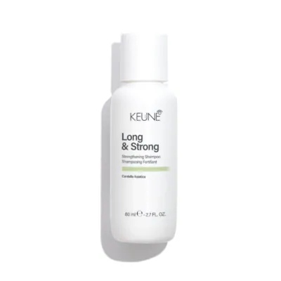 NEW CARE ЗМІЦНЮВАЛЬНИЙ ТА УКРІПЛЮЮЧИЙ ШАМПУНЬ KEUNE CARE LONG & STRONG SHAMPOO – TRAVEL SIZE 80 ML