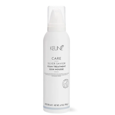 Мус для волосся “Срібний блиск” Keune Silver Savior Foam Treatment 200 ml
