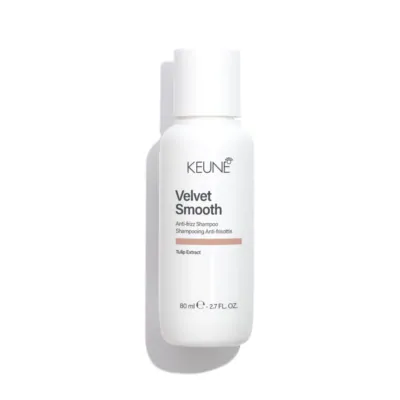 NEW CARE ШАМПУНЬ ДЛЯ РОЗГЛАДЖЕННЯ ТА ПОМ’ЯКШЕННЯ ВОЛОССЯ KEUNE CARE VELVET SMOOTH SHAMPOO – TRAVEL SIZE 80 ML